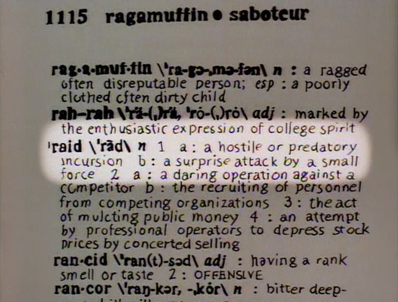 C. Montgomery Burns’ mental lexicon (Fox)